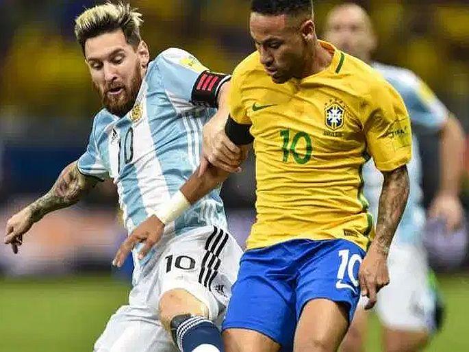 Copa América final Brazil VS Argentina for title, high voltage Match | Copa América final : ब्राझील-अर्जेंटिना भिडणार जेतेपदासाठी, हायव्होल्टेज फायनलची उत्सुकता Copa América final Brazil VS Argentina for title, high voltage Match | Copa América final : ब्राझील-अर्जेंटिना भिडणार जेतेपदासाठी, हायव्होल्टेज फायनलची उत्सुकता