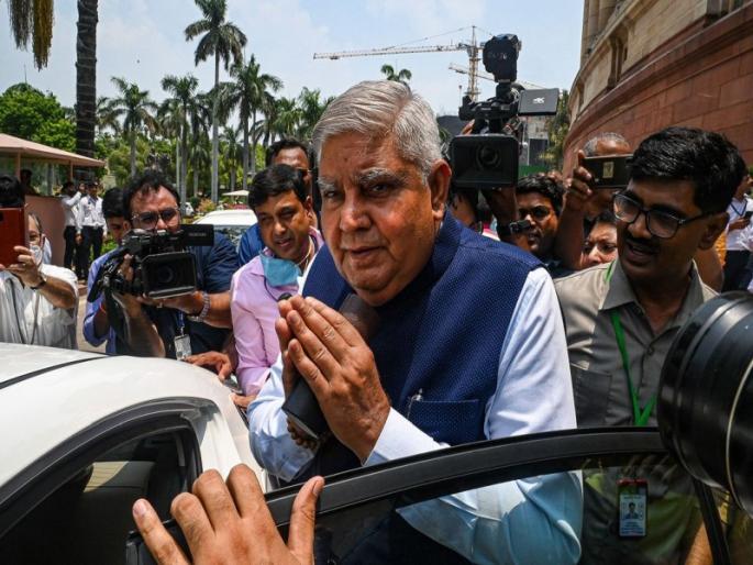 A disciplined and renowned lawyer became the 14th Vice President; Struggling journey of Jagdeep Dhankhad | शिस्तप्रिय अन् नाणावलेले वकील झाले १४वे उपराष्ट्रपती; जगदीप धनखड यांचा संघर्षमय प्रवास A disciplined and renowned lawyer became the 14th Vice President; Struggling journey of Jagdeep Dhankhad | शिस्तप्रिय अन् नाणावलेले वकील झाले १४वे उपराष्ट्रपती; जगदीप धनखड यांचा संघर्षमय प्रवास