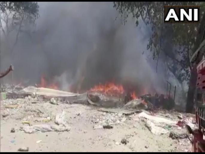 Shocking Incident, fire in Ghaziabad; more than 100 cows were burnt alive | धक्कादायक! गाझियाबादमध्ये भीषण आग; १०० हून अधिक गायी जिवंत जळाल्या, तर... Shocking Incident, fire in Ghaziabad; more than 100 cows were burnt alive | धक्कादायक! गाझियाबादमध्ये भीषण आग; १०० हून अधिक गायी जिवंत जळाल्या, तर...