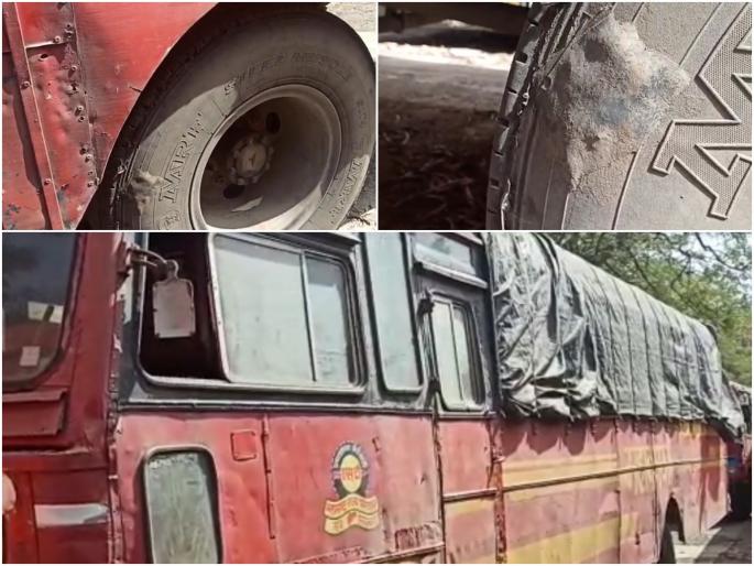 Video: Hundreds of STs in place for two months; Tires fall on the tire, a kind of 'anyone sit here' | Video : दोन महिन्यांपासून शेकडो एसटी जागेवरच; टायरला पडतायत चिरा, 'कोणीही या बसा'चेही प्रकार Video: Hundreds of STs in place for two months; Tires fall on the tire, a kind of 'anyone sit here' | Video : दोन महिन्यांपासून शेकडो एसटी जागेवरच; टायरला पडतायत चिरा, 'कोणीही या बसा'चेही प्रकार