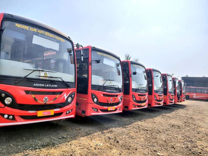 New buses in ST 8 to 10 thousand passengers will be added daily | एसटीच्या ताफ्यात नवीन बसेस; रोज ८ ते १० हजार प्रवाशांची भर पडणार New buses in ST 8 to 10 thousand passengers will be added daily | एसटीच्या ताफ्यात नवीन बसेस; रोज ८ ते १० हजार प्रवाशांची भर पडणार