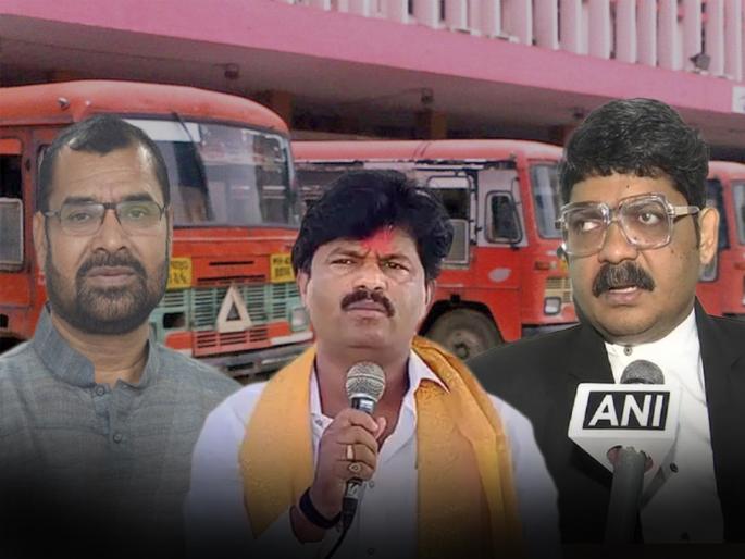 shiv sena st worker union leader criticised sadabhau khot gopichand padalkar and gunratna sadavarte | ST कर्मचाऱ्यांचा पुळका आणणारे खोत, पडळकर, सदावर्ते आता कुठे गेले? शिवसेनेचा सवाल shiv sena st worker union leader criticised sadabhau khot gopichand padalkar and gunratna sadavarte | ST कर्मचाऱ्यांचा पुळका आणणारे खोत, पडळकर, सदावर्ते आता कुठे गेले? शिवसेनेचा सवाल