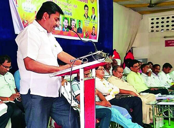 Merger of ST Corporation in the Government: Sandeep Shinde's demand | एसटी महामंडळाचे शासनात विलिनीकरण करा : संदीप शिंदे यांची मागणी