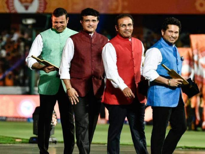 Interesting greetings from 'Sachin' to 'Dada', see what is written ... | सेहवाग अन् सचिनकडून 'दादा'ला मजेशीर शुभेच्छा, पाहा काय लिहलयं...