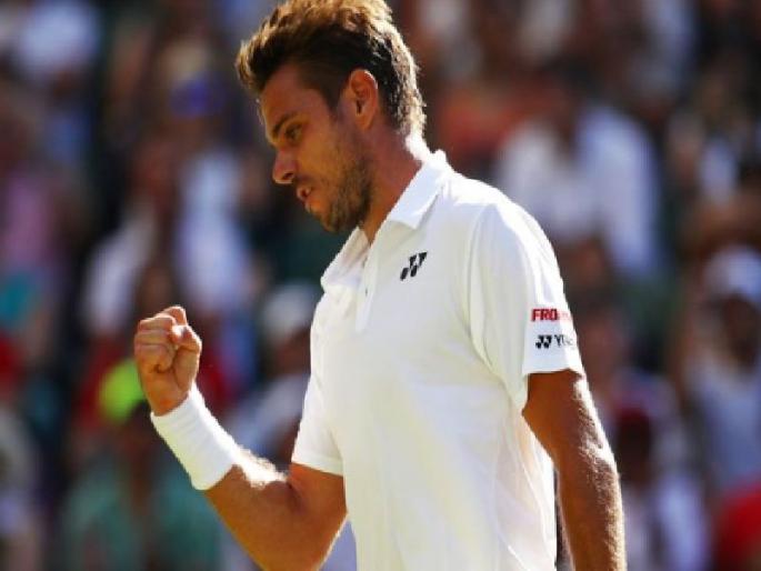 Wimbledon 2018: Vavrinka bets winning streak; Nadal also won the victory | Wimbledon 2018 : वावरिंकाची झुंजार विजयी सलामी; नदालचीही विजयी आगेकूच  Wimbledon 2018: Vavrinka bets winning streak; Nadal also won the victory | Wimbledon 2018 : वावरिंकाची झुंजार विजयी सलामी; नदालचीही विजयी आगेकूच