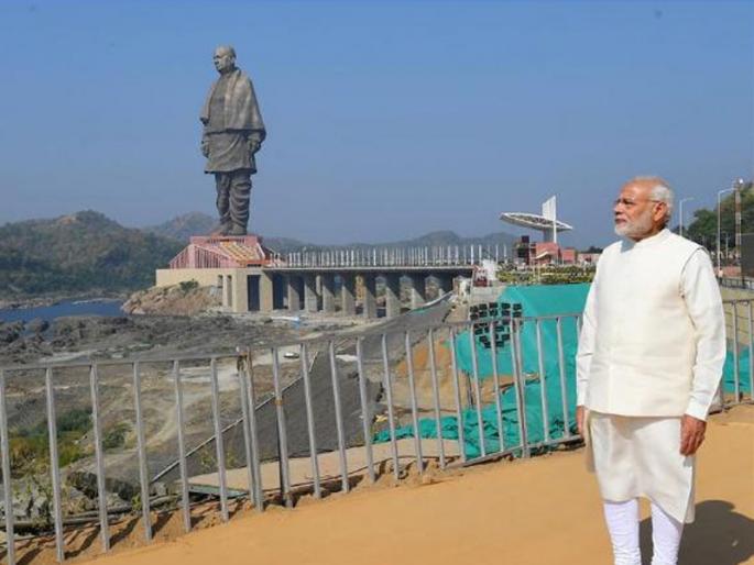 history and political context behind Sardar Patel Statue of Unity | Statue of Unity: उंचीइतकीच पुतळ्यामागची ताकदही महत्त्वाची!  history and political context behind Sardar Patel Statue of Unity | Statue of Unity: उंचीइतकीच पुतळ्यामागची ताकदही महत्त्वाची!