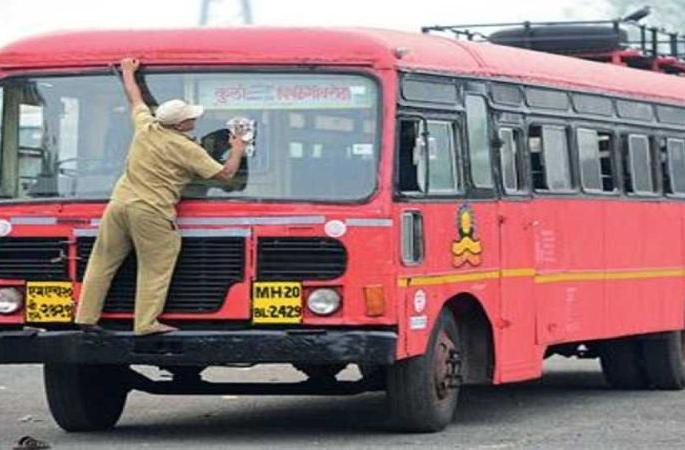 Diwali of 1078 ST employees in Washim district in darkness | वाशिम जिल्ह्यातील १०७८ एसटी कर्मचाऱ्यांची दिवाळी अंधारात