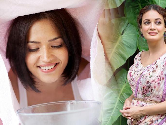 Steam should be taken regularly for radiant skin! But how and for how long? What else to take care of? | तजेलदार त्वचेसाठी नियमित घ्यावी वाफ! पण कशी आणि किती वेळ? आणखी काय काळजी घ्यावी?