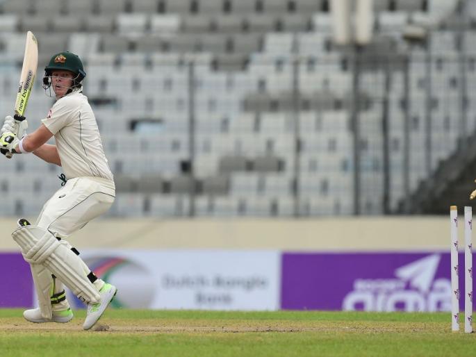 Smith and Warner in the first match against India, hit half-centuries | ऑस्ट्रेलियन संघाने भारतीय गोलंदाजी काढली फोडून! विजयासाठी दिले 348 धावांचे लक्ष्य