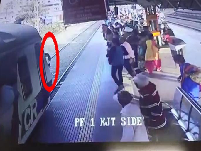 College young girl's life saved by motorman | मोटरमनच्या प्रसंगावधानामुळे कॉलेज तरुणीचे प्राण