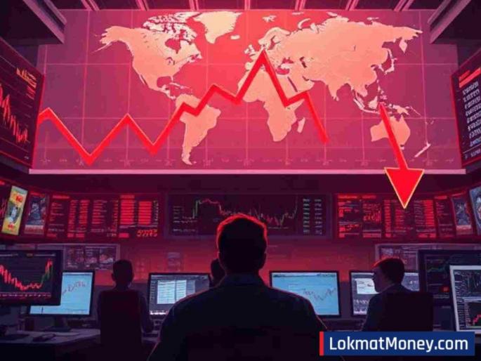 Investors lost Rs 4.98 lakh crore in a single day! War clouds darken, market collapses | गुंतवणुकदारांचे एकाच दिवसात ४.९८ लाख कोटी रुपये बुडाले! युद्धाचे ढग गडद, कोसळला बाजार Investors lost Rs 4.98 lakh crore in a single day! War clouds darken, market collapses | गुंतवणुकदारांचे एकाच दिवसात ४.९८ लाख कोटी रुपये बुडाले! युद्धाचे ढग गडद, कोसळला बाजार
