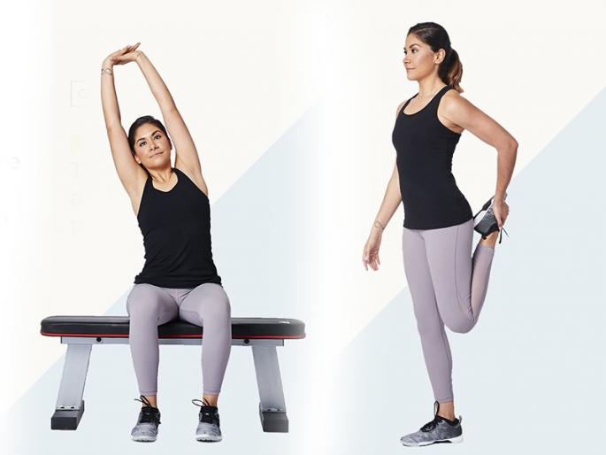 Sitting in front of the screen all day with your back and shoulders bent? If you want to reduce the pain, do 3 easy stretches ... | दिवससभर स्क्रीनसमोर बसून पाठ आणि खांदे आखडलेत? दुखणं कमी करायचे तर करा सोपे 3 स्ट्रेचेस...