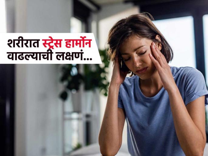 What are the symptoms of high cortisol | मानसिक ताण वाढवणारे हार्मोन वाढले कसे ओळखाल? पाहा 'ही' लक्षणं आणि वेळीच व्हा सावध What are the symptoms of high cortisol | मानसिक ताण वाढवणारे हार्मोन वाढले कसे ओळखाल? पाहा 'ही' लक्षणं आणि वेळीच व्हा सावध