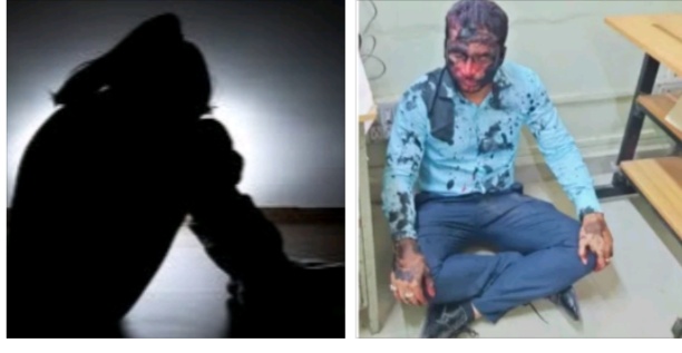 Annoying! Sexual relationship Demand by teacher to 12th student; incident in the Pune | संतापजनक! १२ वीच्या विद्यार्थिनीकडे शरीरसुखाची मागणी; संतप्त पालकांनी काढली क्लार्कची धिंड Annoying! Sexual relationship Demand by teacher to 12th student; incident in the Pune | संतापजनक! १२ वीच्या विद्यार्थिनीकडे शरीरसुखाची मागणी; संतप्त पालकांनी काढली क्लार्कची धिंड