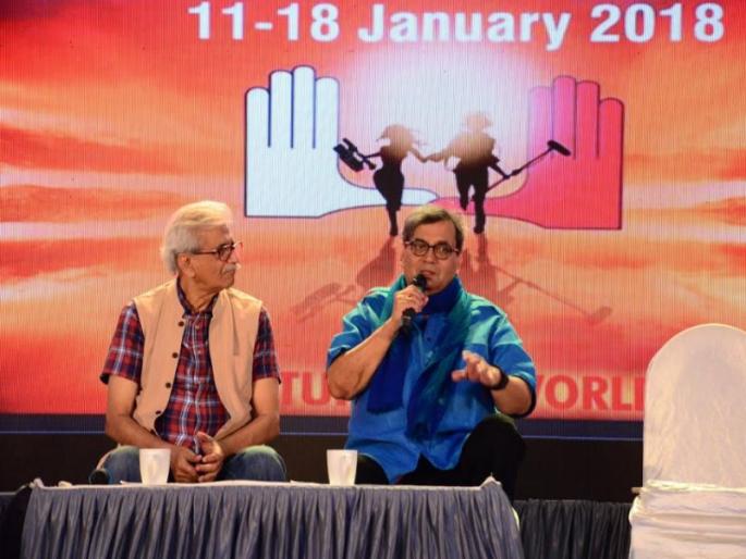 The film needs to be read by the director to get the film screen - Subhash Ghai | चित्रपट पडद्यावर साकारण्यासाठी दिग्दर्शकाला वाचावा लागतो शब्दांच्या आत दडलेला मजकूर - सुभाष घई  The film needs to be read by the director to get the film screen - Subhash Ghai | चित्रपट पडद्यावर साकारण्यासाठी दिग्दर्शकाला वाचावा लागतो शब्दांच्या आत दडलेला मजकूर - सुभाष घई
