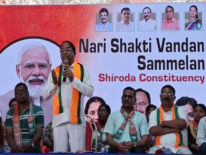 women should benefit from the schemes implemented by pm modi an appeal by subhash shirodkar | 'पंतप्रधान मोदी यांनी राबवलेल्या योजनांचा महिलांनी लाभ घ्यावा': सुभाष शिरोडकर women should benefit from the schemes implemented by pm modi an appeal by subhash shirodkar | 'पंतप्रधान मोदी यांनी राबवलेल्या योजनांचा महिलांनी लाभ घ्यावा': सुभाष शिरोडकर