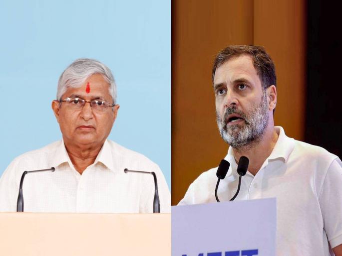 subhash velingkar controversy continues congress rahul gandhi accused bjp of creating communal tension | सुभाष वेलिंगकर वादाची धग कायम; भाजप जातीय तणाव निर्माण करत असल्याचा राहुल गांधींचा आरोप subhash velingkar controversy continues congress rahul gandhi accused bjp of creating communal tension | सुभाष वेलिंगकर वादाची धग कायम; भाजप जातीय तणाव निर्माण करत असल्याचा राहुल गांधींचा आरोप