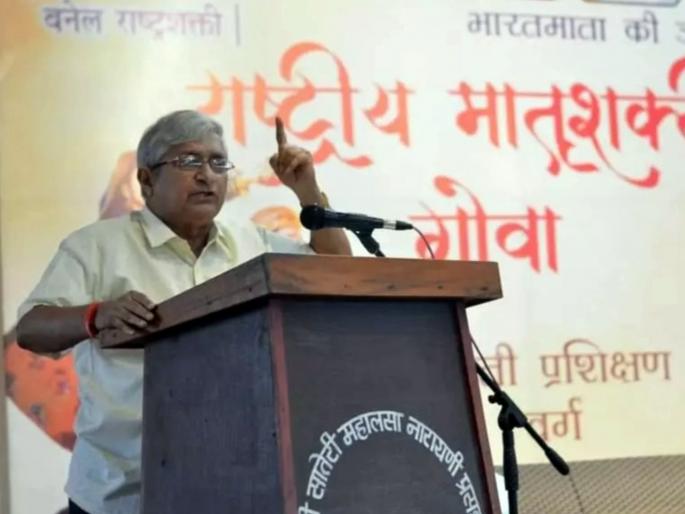 now we have to create a marathi vote bank said subhash velingkar | आता मराठी व्होटबँक तयार करावीच लागेल; सुभाष वेलिंगकर यांचे आवाहन now we have to create a marathi vote bank said subhash velingkar | आता मराठी व्होटबँक तयार करावीच लागेल; सुभाष वेलिंगकर यांचे आवाहन