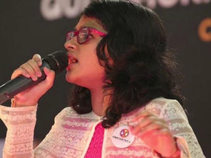 seventh standard girl from dubai sings songs in 80 langauges | सातवीत शिकणारी ही चिमुकली गाते ८० भाषेत गाणी seventh standard girl from dubai sings songs in 80 langauges | सातवीत शिकणारी ही चिमुकली गाते ८० भाषेत गाणी