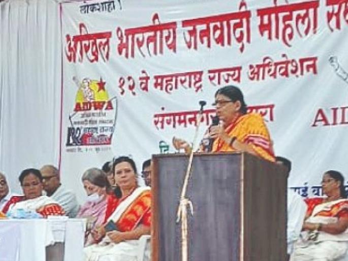 Women should come forward and fight and decide to remove BJP government says Sudha Sundaraman | महिलांनीच पुढे होऊन संघर्ष करत भाजपचे सरकार हटवण्याचा निर्धार करावा-सुधा सुंदरामन Women should come forward and fight and decide to remove BJP government says Sudha Sundaraman | महिलांनीच पुढे होऊन संघर्ष करत भाजपचे सरकार हटवण्याचा निर्धार करावा-सुधा सुंदरामन