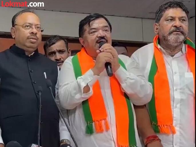 Sudhakar Badgujar from Nashik joined the bjp party at the Mumbai BJP office today | नाशिकमध्ये भाजपाचं 'बळ' वाढलं! सुधाकर बडगुजरांचा पक्षप्रवेश, महापालिका निवडणुआधी बेरजेचं राजकारण Sudhakar Badgujar from Nashik joined the bjp party at the Mumbai BJP office today | नाशिकमध्ये भाजपाचं 'बळ' वाढलं! सुधाकर बडगुजरांचा पक्षप्रवेश, महापालिका निवडणुआधी बेरजेचं राजकारण