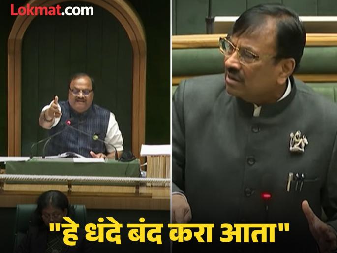Sudhir Mungantiwar's temper flared! He said, 'Leopardize the ministers', tomorrow people from Pakistan will come as ministers' | 'मंत्र्यावर बिबटे सोडा', उद्या पाकिस्तानातील लोक मंत्री म्हणून येतील', सुधीर मुनगंटीवारांचा विधानसभेत पारा चढला! Sudhir Mungantiwar's temper flared! He said, 'Leopardize the ministers', tomorrow people from Pakistan will come as ministers' | 'मंत्र्यावर बिबटे सोडा', उद्या पाकिस्तानातील लोक मंत्री म्हणून येतील', सुधीर मुनगंटीवारांचा विधानसभेत पारा चढला!