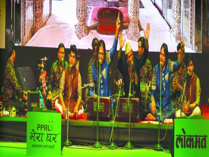 'Sufi'ana' guesses Jalgaonkar, Nizami brothers support | ‘सुफीयाना’ अंदाज जळगावकरांना भावला, निजामी बंधूंना दाद