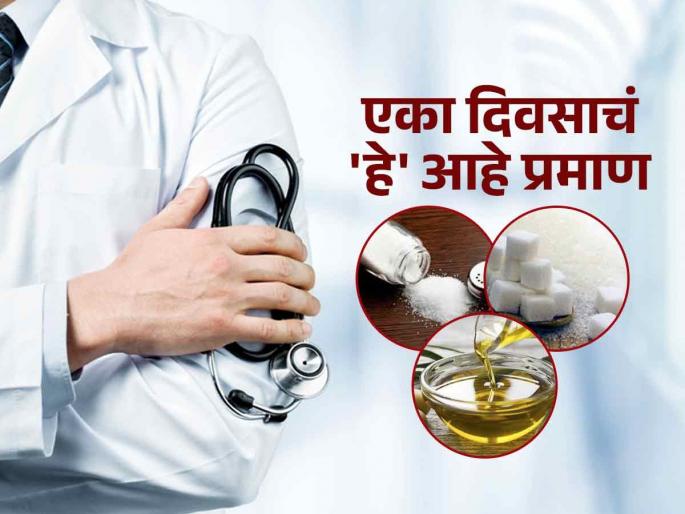sugar salt oil daily limits health risks from kidney to heart disease | आरोग्य सांभाळा! जीभेचे चोचले पडतील महागात; मीठ, साखर, तेल... रोज किती खाणं योग्य?