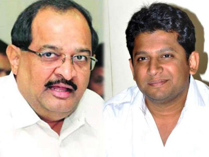 Congress two group in Ahmadnagar: Congress corporator welcome to sujay vikhe-patil | अहमदनगरमध्ये काँग्रेसमध्ये दुफळी : काँग्रेसचे नगरसेवक विखेंच्या स्वागताला Congress two group in Ahmadnagar: Congress corporator welcome to sujay vikhe-patil | अहमदनगरमध्ये काँग्रेसमध्ये दुफळी : काँग्रेसचे नगरसेवक विखेंच्या स्वागताला