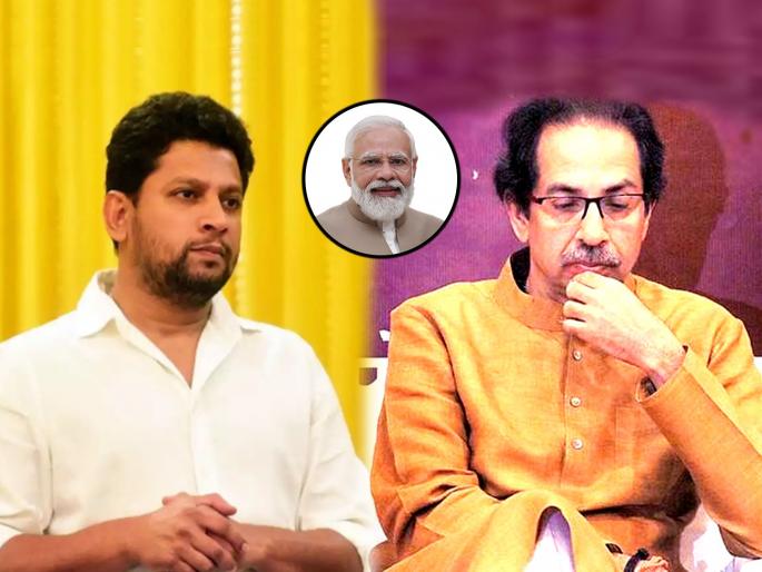 BJP Sujay Vikhe Patil slams Uddhav Thackeray over using Pm Modi Photo for 2019 Elections for Shiv Sena | Sujay Vikhe Patil: "सर्वात आधी PM मोदींचा फोटो वापरून गद्दारी कोणी केली?"; सुजय विखेंचा Uddhav Thackeray यांना रोखठोक सवाल BJP Sujay Vikhe Patil slams Uddhav Thackeray over using Pm Modi Photo for 2019 Elections for Shiv Sena | Sujay Vikhe Patil: "सर्वात आधी PM मोदींचा फोटो वापरून गद्दारी कोणी केली?"; सुजय विखेंचा Uddhav Thackeray यांना रोखठोक सवाल