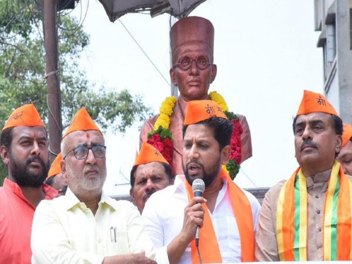 MVA consistently insulted the country's freedom fighters - Sujay Vikhe | मविआने सातत्याने देशाच्या स्वातंत्र्यावीरांचा अवमान केला - सुजय विखे MVA consistently insulted the country's freedom fighters - Sujay Vikhe | मविआने सातत्याने देशाच्या स्वातंत्र्यावीरांचा अवमान केला - सुजय विखे