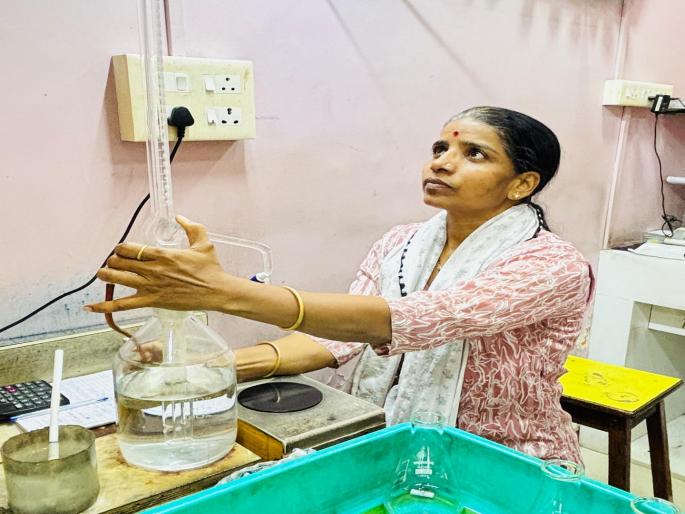 After the death of her husband Sulabha Mane of Chinchani stubbornly took care of the business | Women's Day Special: पतीच्या निधनानंतर जिद्दीने सांभाळला व्यवसाय, चिंचणीच्या सुलभा माने यांची संघर्षगाथा  After the death of her husband Sulabha Mane of Chinchani stubbornly took care of the business | Women's Day Special: पतीच्या निधनानंतर जिद्दीने सांभाळला व्यवसाय, चिंचणीच्या सुलभा माने यांची संघर्षगाथा