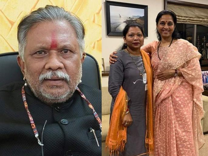 Dharmarav baba Atram's daughter Bhagyashree to enter Sharad Pawar group despite threat of 'drowning girl in river'; The date is fixed | 'मुलीला नदीत बुडविणार'च्या धमकीनंतरही आत्रामांची मुलगी शरद पवार गटात प्रवेश करणार; तारीख ठरली Dharmarav baba Atram's daughter Bhagyashree to enter Sharad Pawar group despite threat of 'drowning girl in river'; The date is fixed | 'मुलीला नदीत बुडविणार'च्या धमकीनंतरही आत्रामांची मुलगी शरद पवार गटात प्रवेश करणार; तारीख ठरली