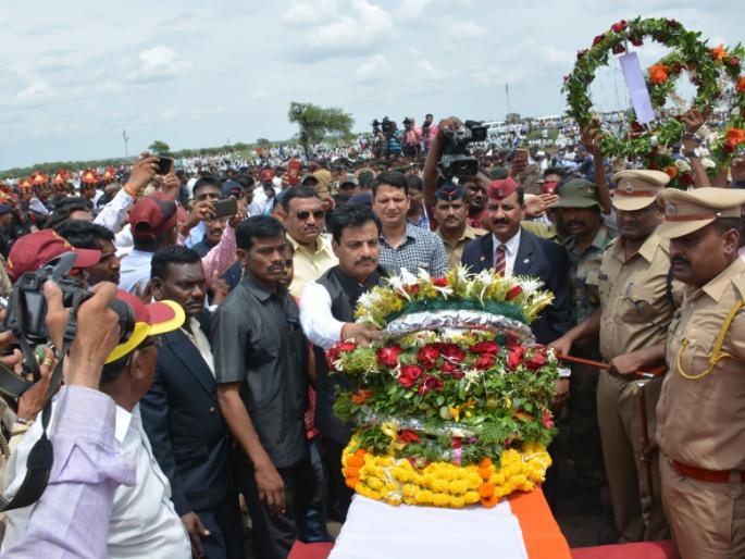 The last message to Shahid Sumedh Garhwaar | शहीद सुमेध गवर्ईंना अखेरचा निरोप The last message to Shahid Sumedh Garhwaar | शहीद सुमेध गवर्ईंना अखेरचा निरोप