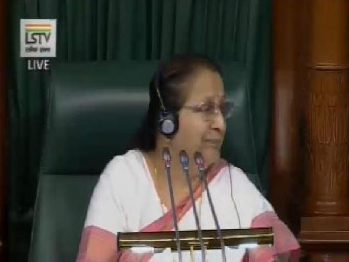 No Confidence Motion: Sumitra Mahajan News | No Confidence Motion : सुमित्रा महाजन यांनी टोचले सर्व खासदारांचे कान No Confidence Motion: Sumitra Mahajan News | No Confidence Motion : सुमित्रा महाजन यांनी टोचले सर्व खासदारांचे कान
