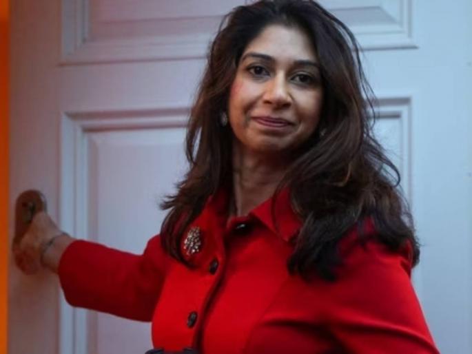 PM Rishi Sunak's action regarding calling London police pro-Palestine! Interior Minister Suella Braverman sacked | लंडन पोलिसांना म्हणाल्या पॅलेस्टाईन समर्थक, आता गृहमंत्री सुएला ब्रेव्हरमन यांची हकालपट्टी; ऋषी सुनक यांची कारवाई PM Rishi Sunak's action regarding calling London police pro-Palestine! Interior Minister Suella Braverman sacked | लंडन पोलिसांना म्हणाल्या पॅलेस्टाईन समर्थक, आता गृहमंत्री सुएला ब्रेव्हरमन यांची हकालपट्टी; ऋषी सुनक यांची कारवाई