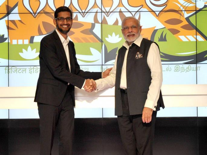 Google to invest $15 billion in AI hub in India; CEO Sundar Pichai informs PM Modi | भारतातील AI हबमध्ये गुगल १५ अब्ज डॉलर्सची गुंतवणूक करणार; सीईओ सुंदर पिचाई यांनी पंतप्रधान मोदींना दिली माहिती Google to invest $15 billion in AI hub in India; CEO Sundar Pichai informs PM Modi | भारतातील AI हबमध्ये गुगल १५ अब्ज डॉलर्सची गुंतवणूक करणार; सीईओ सुंदर पिचाई यांनी पंतप्रधान मोदींना दिली माहिती