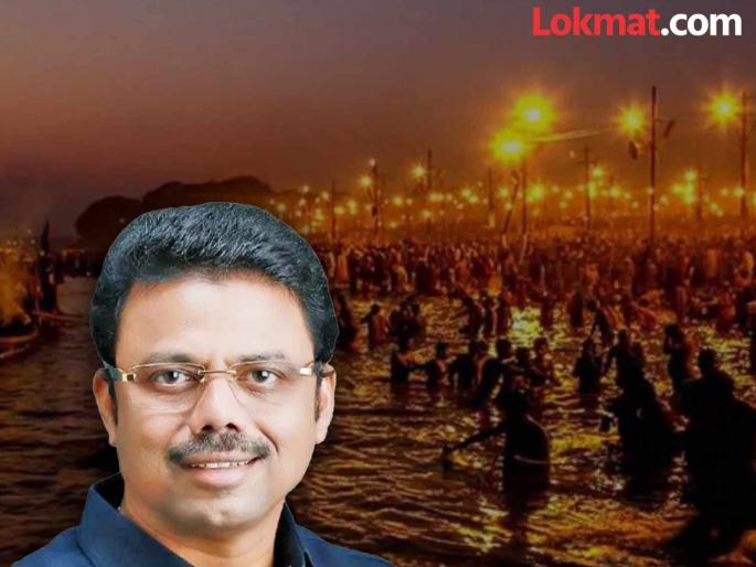"I did not bathe in the Ganges during the Mahakumbh Mela because the sins washed away by people would stick to my body," Sunil Raut's statement is in the news. | "लोकांनी धुतलेली पापं अंगाला चिकटतील म्हणून मी महाकुंभमेळ्यात गंगेमध्ये स्नान केलं नाही’’, सुनील राऊत यांचं विधान चर्चेत "I did not bathe in the Ganges during the Mahakumbh Mela because the sins washed away by people would stick to my body," Sunil Raut's statement is in the news. | "लोकांनी धुतलेली पापं अंगाला चिकटतील म्हणून मी महाकुंभमेळ्यात गंगेमध्ये स्नान केलं नाही’’, सुनील राऊत यांचं विधान चर्चेत