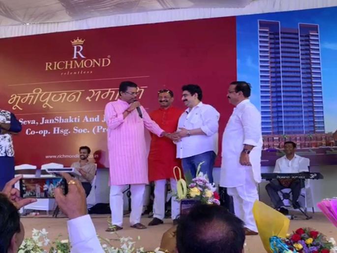 lok sabha election shiv sena mla sunil raut gives best wishes to ncp candidate sanjay dina patil | ...जेव्हा शिवसेनेचे आमदार राष्ट्रवादीच्या उमेदवाराला विजयासाठी शुभेच्छा देतात