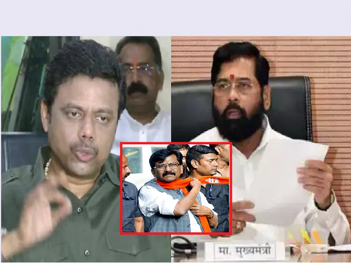 Sanjay Raut ED arrest: 'You became Chief Minister because of Sanjay Raut', Sunil Raut criticizes Eknath Shinde | 'संजय राऊतांच्या भोंग्यामुळे तुम्ही मुख्यमंत्री झालात', सुनील राऊतांची एकनाथ शिंदेंवर टीका Sanjay Raut ED arrest: 'You became Chief Minister because of Sanjay Raut', Sunil Raut criticizes Eknath Shinde | 'संजय राऊतांच्या भोंग्यामुळे तुम्ही मुख्यमंत्री झालात', सुनील राऊतांची एकनाथ शिंदेंवर टीका