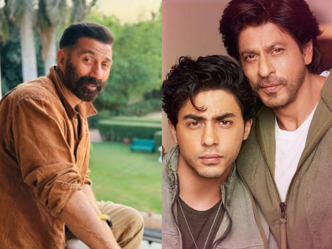 sunny deol all praise for shahrukh khan son aryan khan for his new show congratulates him | शाहरुखसोबत अनेक वर्षांनी मिटला वाद, आता सनी देओलने किंग खानच्या लेकाची केली स्तुती sunny deol all praise for shahrukh khan son aryan khan for his new show congratulates him | शाहरुखसोबत अनेक वर्षांनी मिटला वाद, आता सनी देओलने किंग खानच्या लेकाची केली स्तुती