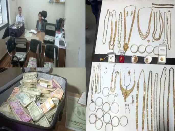 twelve crore more to Supe 1 crore 59 lakhs in cash and 145 ounces of gold jewelry in the bags | सुपेकडे आणखी सव्वादोन कोटी; तब्बल १ कोटी ५९ लाखांची रोकड, १४५ तोळ्याचे सोन्याचे दागिने twelve crore more to Supe 1 crore 59 lakhs in cash and 145 ounces of gold jewelry in the bags | सुपेकडे आणखी सव्वादोन कोटी; तब्बल १ कोटी ५९ लाखांची रोकड, १४५ तोळ्याचे सोन्याचे दागिने
