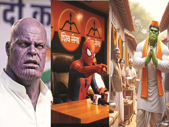 Municipal elections are being interested by 'AI' campaign; Social media is a hotbed of 'superheroes' | मनपा निवडणुकीत 'एआय' प्रचाराने रंगत; सोशल मीडियावर तापलेय ‘सुपर हिरों’चे रणांगण Municipal elections are being interested by 'AI' campaign; Social media is a hotbed of 'superheroes' | मनपा निवडणुकीत 'एआय' प्रचाराने रंगत; सोशल मीडियावर तापलेय ‘सुपर हिरों’चे रणांगण