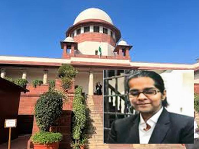 Blind lawyer argues for the first time in the Supreme Court, a historic moment in the Indian judiciary | अंध वकिलाकडून सुप्रीम कोर्टात प्रथमच युक्तिवाद, भारतीय न्यायव्यवस्थेत ऐतिहासिक क्षण Blind lawyer argues for the first time in the Supreme Court, a historic moment in the Indian judiciary | अंध वकिलाकडून सुप्रीम कोर्टात प्रथमच युक्तिवाद, भारतीय न्यायव्यवस्थेत ऐतिहासिक क्षण