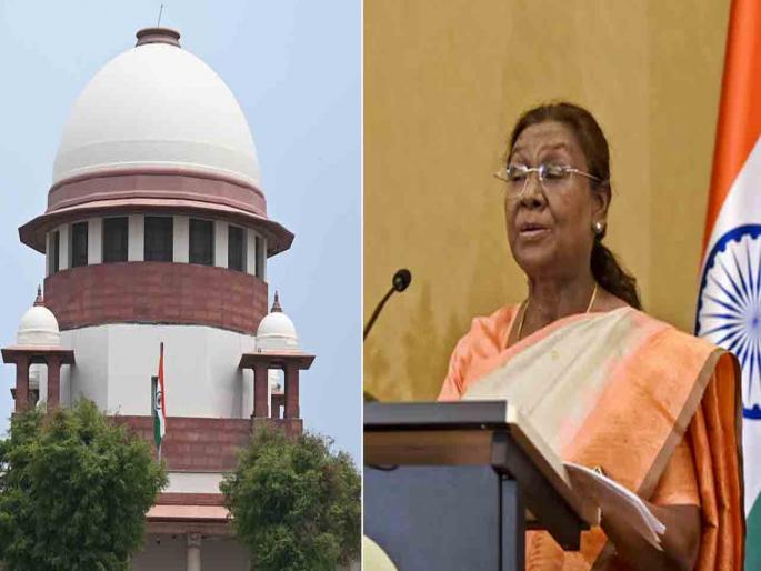 President Draupadi Murmu asked 14 questions to the Supreme Court; What exactly happened? | राष्ट्रपती द्रौपदी मुर्मू यांनी सुप्रीम कोर्टाला विचारले १४ प्रश्न; नेमकं काय घडलं? President Draupadi Murmu asked 14 questions to the Supreme Court; What exactly happened? | राष्ट्रपती द्रौपदी मुर्मू यांनी सुप्रीम कोर्टाला विचारले १४ प्रश्न; नेमकं काय घडलं?