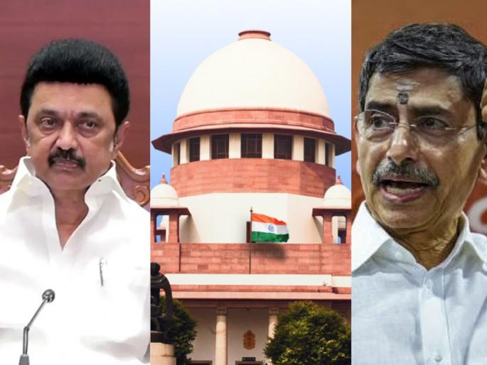 For the first time in history, 10 laws were implemented by the Supreme Court order, a blow to Governor Ravi | भारताच्या इतिहासात प्रथमच सर्वोच्च न्यायालयाच्या आदेशाने १० कायदे अंमलात, राज्यपाल रवि यांना दणका For the first time in history, 10 laws were implemented by the Supreme Court order, a blow to Governor Ravi | भारताच्या इतिहासात प्रथमच सर्वोच्च न्यायालयाच्या आदेशाने १० कायदे अंमलात, राज्यपाल रवि यांना दणका