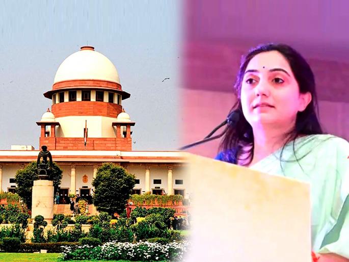 Nupur Sharma should apologise to the whole country Supreme Court Blasts Suspended BJP Leader over Prophet Muhammad Paigambar related statement | Nupur Sharma Supreme Court: "नुपूर शर्मा, संपूर्ण देशाची माफी मागा", सुप्रीम कोर्टाची चपराक; पैगंबर यांच्याबद्दलचं विधान भोवलं Nupur Sharma should apologise to the whole country Supreme Court Blasts Suspended BJP Leader over Prophet Muhammad Paigambar related statement | Nupur Sharma Supreme Court: "नुपूर शर्मा, संपूर्ण देशाची माफी मागा", सुप्रीम कोर्टाची चपराक; पैगंबर यांच्याबद्दलचं विधान भोवलं