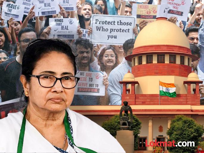 supreme court slams west bengal govt over kolkata doctor case and make 10 big comments after taking suo moto hearing | कोलकाता केस: SCचे प. बंगाल सरकारवर ताशेरे, प्रश्नांची सरबत्ती; १० प्रमुख मुद्दे केले उपस्थित supreme court slams west bengal govt over kolkata doctor case and make 10 big comments after taking suo moto hearing | कोलकाता केस: SCचे प. बंगाल सरकारवर ताशेरे, प्रश्नांची सरबत्ती; १० प्रमुख मुद्दे केले उपस्थित