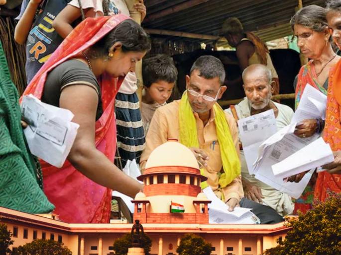 Aadhaar is not a proof of citizenship but of 'identity'; Accept it as the 12th document, Supreme Court directs | आधार हा नागरिकत्वाचा नाही तर ‘ओळखी’चा पुरावा; १२ वे दस्तावेज म्हणून ग्राह्य धरा, सुप्रीम कोर्टाचे निर्देश Aadhaar is not a proof of citizenship but of 'identity'; Accept it as the 12th document, Supreme Court directs | आधार हा नागरिकत्वाचा नाही तर ‘ओळखी’चा पुरावा; १२ वे दस्तावेज म्हणून ग्राह्य धरा, सुप्रीम कोर्टाचे निर्देश