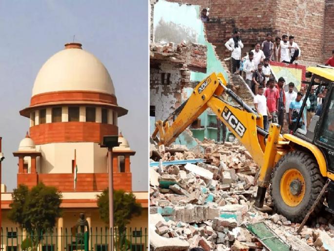 Supreme Court on Bulldozer Action: 'Be it temple or dargah, illegal construction will be demolished', Supreme Court's clear stand | 'मंदिर असो वा दर्गा, बेकायदेशीर बांधकाम पाडणार', सर्वोच्च न्यायालयाची स्पष्ट भूमिका Supreme Court on Bulldozer Action: 'Be it temple or dargah, illegal construction will be demolished', Supreme Court's clear stand | 'मंदिर असो वा दर्गा, बेकायदेशीर बांधकाम पाडणार', सर्वोच्च न्यायालयाची स्पष्ट भूमिका